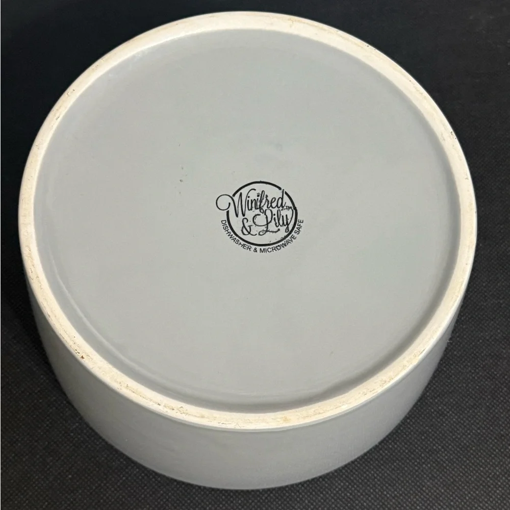 Winfred & Lily Pet Food/Water Bowl Grey